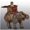 Image 1 : Cast Iron Elephant Howdah Mechanical Bank.