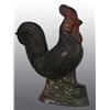 Image 1 : Cast Iron Rooster Mechanical Bank.