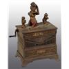 Image 1 : Cast Iron Organ Dog & Cat Mechanical Bank.