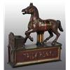 Image 1 : Cast Iron Trick Pony Mechanical Bank.