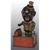 Image 1 : Cast Iron Stump Speaker Mechanical Bank.