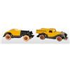 Image 1 : Lot of 2: Cast Iron Vehicle Toys.