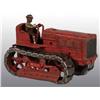Image 1 : Cast Iron Arcade Trac Tractor Toy.