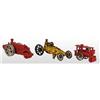 Image 1 : Lot of 3: Cast Iron Tractor Toys.