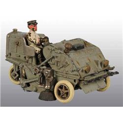 Cast Iron Elgin Street Sweeper Toy.