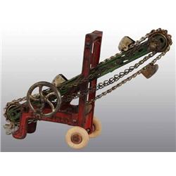 Cast Iron Kenton Fairfield Ditch Digger Toy.