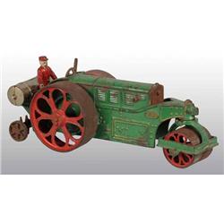 Cast Iron Hubley Huber Roller Toy.