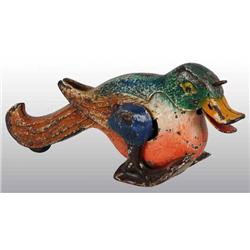 Cast Iron Hubley Duck Pull Toy.