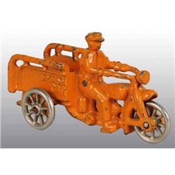Cast Iron Hubley Crash Car Toy.