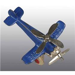 Cast Iron Giro Airplane Toy.