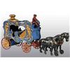 Image 1 : Cast Iron 2-Horse Royal Circus Calliope Wagon Toy