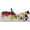Image 1 : Cast Iron Kenton Contractors Dumping Wagon Toy.