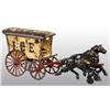 Image 1 : Cast Iron Hubley Ice Wagon Toy.