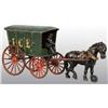 Image 1 : Cast Iron Hubley Ice Wagon Toy.