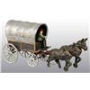 Image 1 : Cast Iron Mule-Drawn Pikes Peak Wagon Toy.
