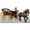 Image 1 : Cast Iron Kenton Plantation Cart Toy.