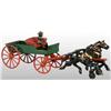 Image 1 : Cast Iron & Tin Hubley Farm Wagon Toy.