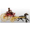 Image 1 : Cast Iron Hubley Fire Chief Wagon Toy.