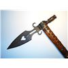 Image 2 : Circa 1880 Sioux Spontoon Pipe Tomahawk w/ Drop