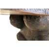 Image 21 : Black Forest Style Walnut Bear Bench Mid-1900's