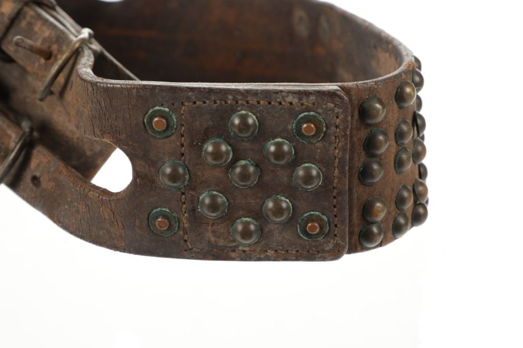 Blackfoot Tacked Sheath Belt W Knife 19th C 