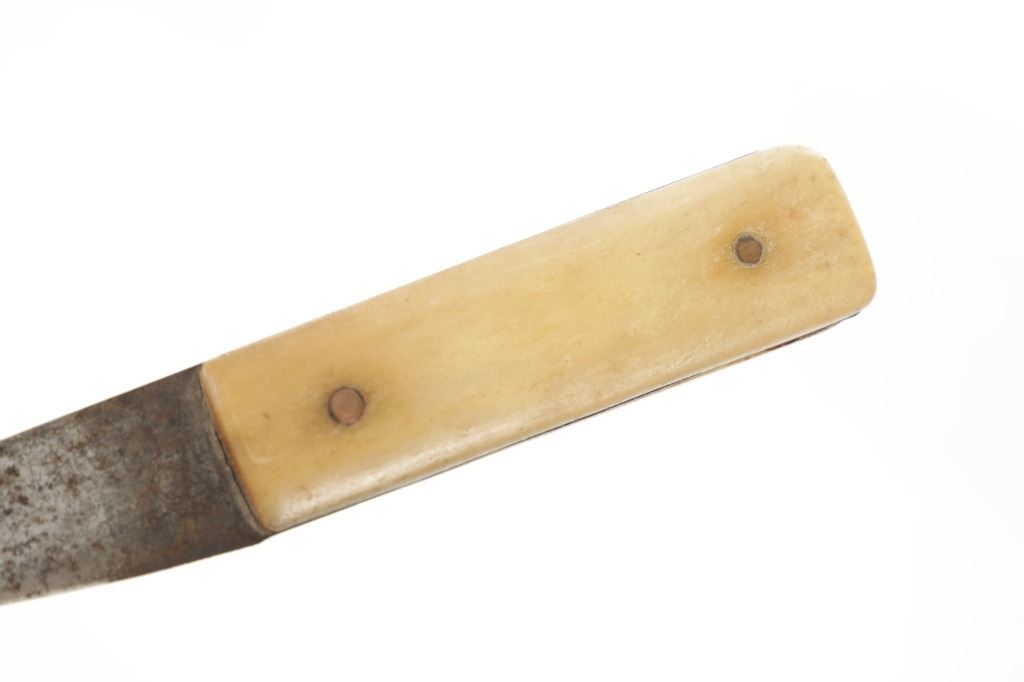 Blackfoot Tacked Sheath Belt W Knife 19th C 