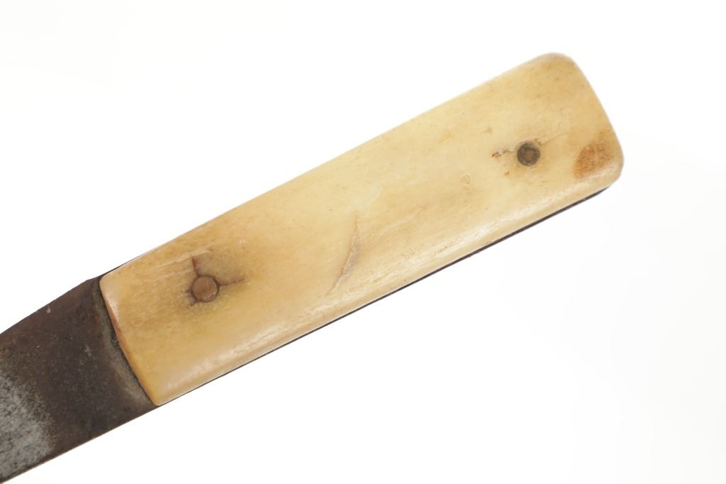 Blackfoot Tacked Sheath Belt W Knife 19th C 