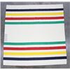 Image 2 : Hudson Bay Six Point Wool Trade Blanket Cir. 1930