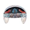 Image 2 : Outstanding Navajo Chip Inlay Shadow Box Cuff