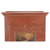 Image 2 : Primitive Hand Painted Secretary Cabinet 1800-1900