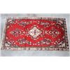 Image 1 : Sarouk Persian Hand Knotted Wool Area Rug 1930s