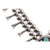 Image 6 : Navajo Sterling Silver Turquoise Squash Blossom