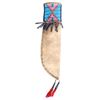 Image 2 : Sioux Parfleche Beaded Sheath & Old Trade Knife
