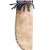 Image 4 : Sioux Parfleche Beaded Sheath & Old Trade Knife