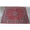 Image 1 : 1930's Kashan Persian Hand Knotted Wool Area Rug