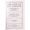 Image 4 : 1889 1st Ed. Life of Kit Carson by Edward S. Ellis