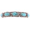 Image 2 : Navajo Cripple Creek Turquoise Cuff F. Guerro Jr.