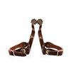 Image 1 : Petite Silver Mounted Western Spurs c. 1970's