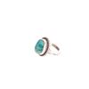 Image 7 : Turquoise Cabochon & Sterling Silver Navajo Rings