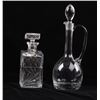 Image 2 : 1980's Atlantis Cut Crystal & Cruet Decanters