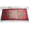 Image 1 : 1930's Bijar Persian Hand Knotted Wool Runner Rug