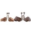 Image 1 : 1950's Rooster Head Drop Shank Two Pair of Spurs