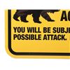 Image 3 : Grizzly Bear Warning Sign from Canada