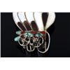 Image 13 : Zuni Inlaid Bird Ring & Covered Wagon Bolo Tie