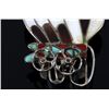 Image 22 : Zuni Inlaid Bird Ring & Covered Wagon Bolo Tie