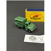 Image 2 : Vintage Matchbox Series by Lesney # 68 Army Wireless Truck in Original Box