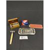 Image 3 : Vintage Ever-Ready Razor with Box, Rolls Razor, Blades and Razor