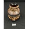 Image 1 : Carstens West Germany 10.5"  Fat Lava Vase
