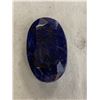 Image 2 : Polished Rough Mineral Sapphire 122.30ct 39 x 25 x 15mm Oval Cut Madagascar Untreated