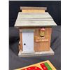 Image 4 : Collectible Lot - Birdhouse, Crib Board, Etc.